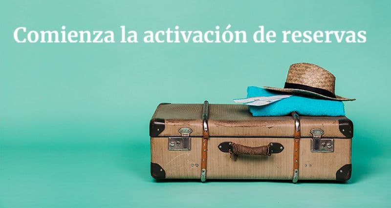 Comienza la activación de las reservas