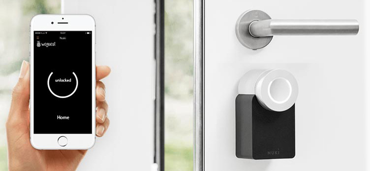 Smart lock.